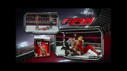 Wwe Monday Night Raw 7th Oct 2013 Randy Orton Vs Kofi Kingston & Daniel Bryan - Първична Сила
