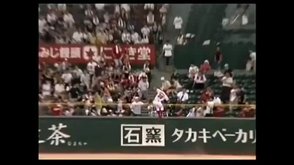 улов Японски Бейзбол от Масато Spiderman Akamatsu! [hd]