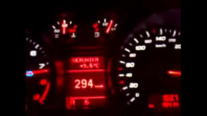 Audi R8 (магистрала Тракия) Bg Ускорение ((307km)) +(и`баси Майката )