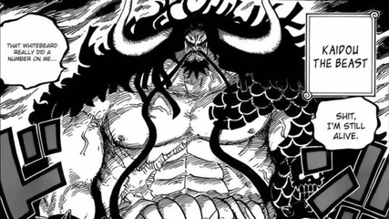 One Piece Manga - 795 Suicide (kaido Appears!!)