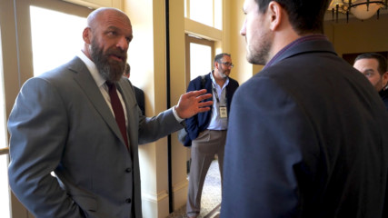 Triple H shows his executive side before his war with Batista: Triple H's Road to WrestleMania
