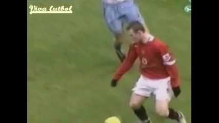 Wayne Rooney Финтове и голове 