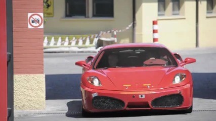 Ferrari 458 Italia - шпионско видео 