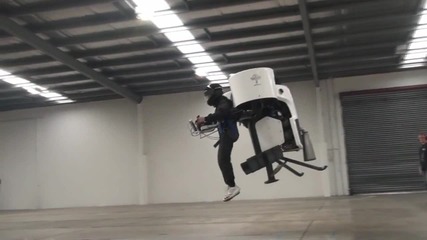 Рей Мартин тества първият истински Jetpack в света Hd