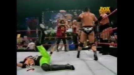Wwf Raw Is War 02.07.2000 - Triple H, X - Pac, Radicalz vs Cactus Jack, The Rock, Rikishi & Too Cool 