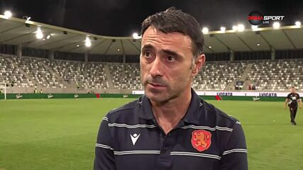 Тодор Янчев след загубата от Чехия