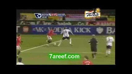 Bolton Wanderers 0 - 4 Manchester United - Бербатов с два гола при шоу на Юнайтед 