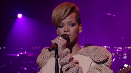 Rihanna - Russian Roulette - Live Late Show With David Letterman 2010