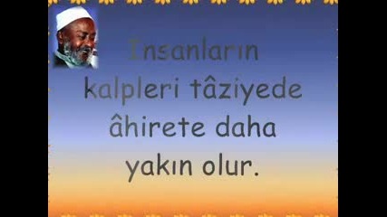 Seyh Abdullah El - Hararinin Nasihatlarindan...