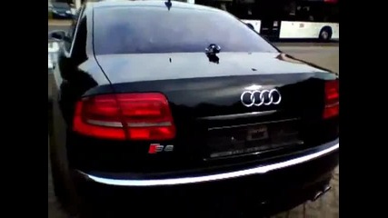 audi - s8 - black - schwarz
