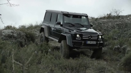 Как се справя нoвият Mercedes G 500 4x4² - Offroad Demo