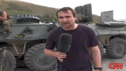 Кадри от войната м-у Русия и Грузия