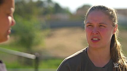 Ronda Rousey trains with Shayna Baszler in WrestleMania sparring session