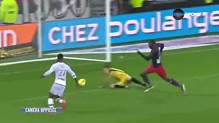 Лион - Газелек Аячо 2:0 /Първо полувреме, 36-и кръг/