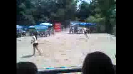Viki I Djuli Na Plajniq Volleyball 2008