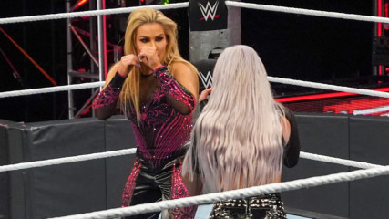 Natalya drops Liv Morgan with a punishing clothesline: WrestleMania 36 Kickoff