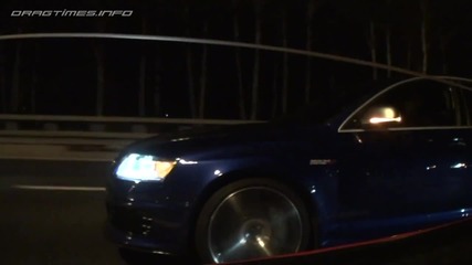 Ferrari 458 Italia vs Audi Rs6 Evotech