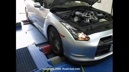 Nissan Gt - R 2009 dyno test 