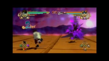 Naruto Ultimate Ninja Storm - Shino vs Choji