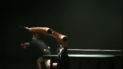 World Champion Ping Pong Player vs Robot