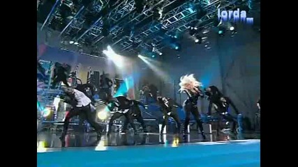 Chrisitna Aguilera - Genie In A Bottle/Keeps Gettin Better (2008 MTV Video Music Awards) (ВИСОКО КАЧЕСТВО)