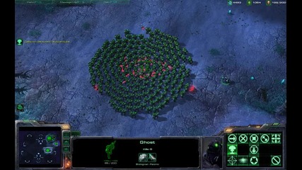 Starcraft 2 Beta Nuclear Test 2 : D Marines Kabum !!! 