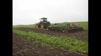 John Deere 8530 8520 Vaderstad Simba Trekkerweb