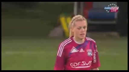 Женски футбол- Олимпик Лион- Брьондби 4:0