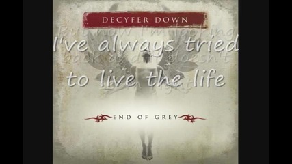 Decyfer Down - No Longer with lyrisc 