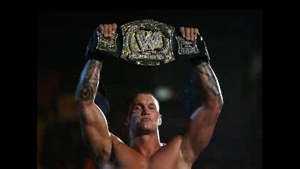 Randy Orton с титлата на федерацията