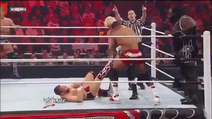 Cm Punk, Daniel Bryan and Chris Jericho vs Dolph Ziggler, Mark Henry and David Otunga Part 1/2