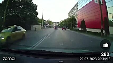 Опасно шофиране в Габрово