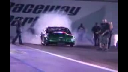 Nyce1s.com - Tim Lynch 6 Sec Mustang on 10.5 Inch Tire!!