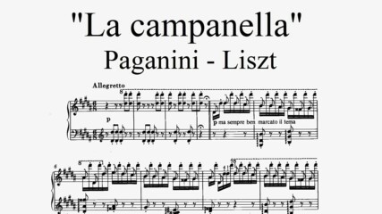 La Campanella - Paganini/Liszt