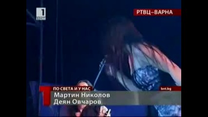 Tarja Turunen Bulgarian National Television Little interview 