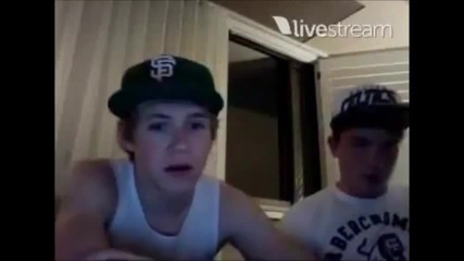 One Direction - Найл и Джош - Twitcam на живо на 18.06.12. част 3/8