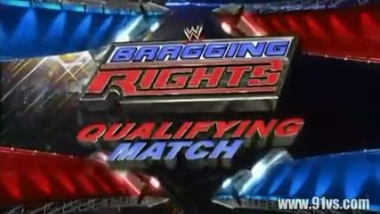 Джак Слагър с - у Ем Ви Пи - квалификация за мача Raw с - у Smackdown в Bragging rights 2010 