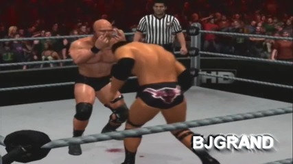 The Rock vs Stone Cold Steve Austin Undisputed Championship Match[ Wwe Smackdown vs Raw 2011 Style ]