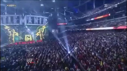 Wrestlemania 27 Randy orton vs Cm punk part1
