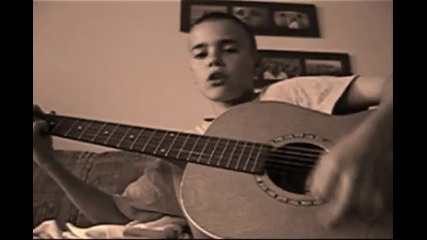 Justin singing I'll Be by Edwin Mccain