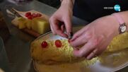 Истински кулинарен спектакъл с Елена Атанасова в „Черешката на тортата“ (25.01.2022) - част 2