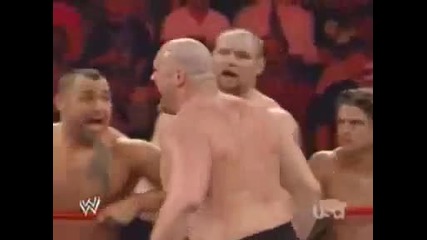 Randy Orton and John Cena vs Raw Roster Part 2