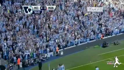 Манчестър Сити - Манчестър Юнайтед 4:1 22/09/2013