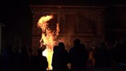 Spain: Around 100 horses jump over bonfires in purification ceremony after pandemic shutdown