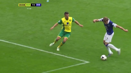 Norwich - Everton 2-2 / Barclays Premier League 2013-14 / 1 кръг