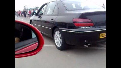 Peugeot 406 V6 vs Vw Golf V Gti