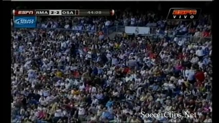 02.05.2010 Реал Мадрид 3 - 2 Осасуна гол на Марсело 