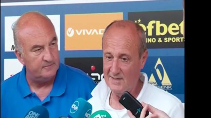 Делио Роси след контролата на Левски