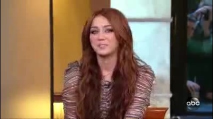 Miley Cyrus on Good Morning America - 3 22 10 