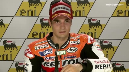 Dani Pedrosa interview after the Sachsenring Gp